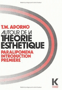 Autour de la théorie esthétique
